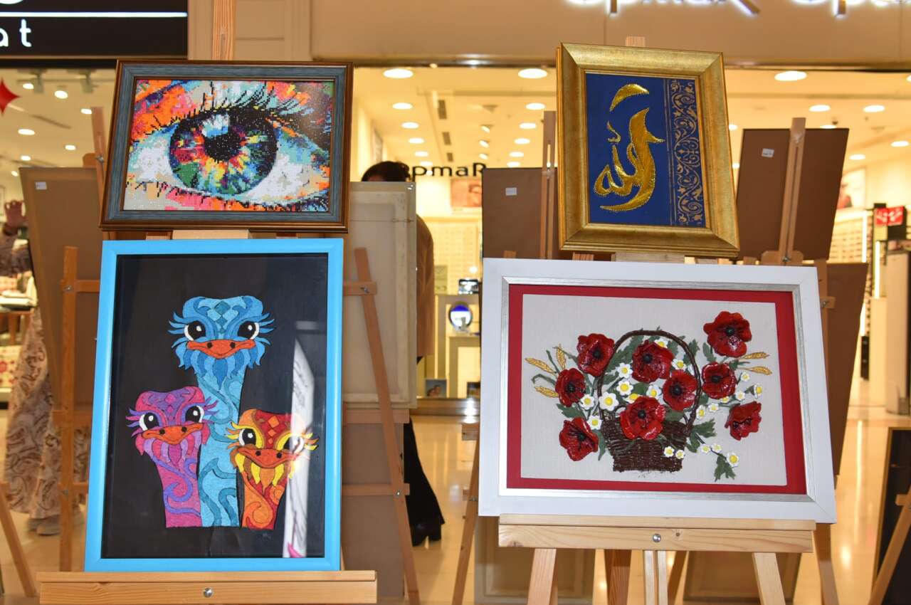 Konya’da özel çocukların hazırladığı eserler sergilenmeye başladı 7